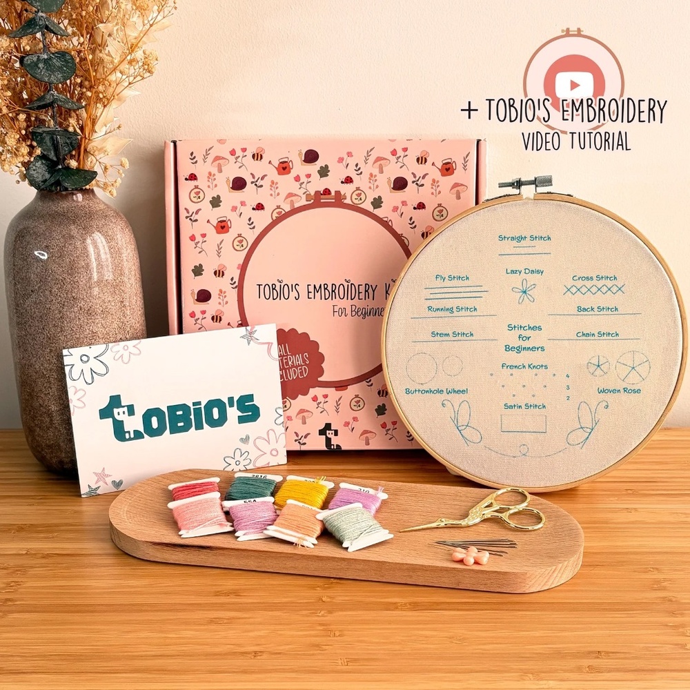 Tobio's™ My First Embroidery Kit